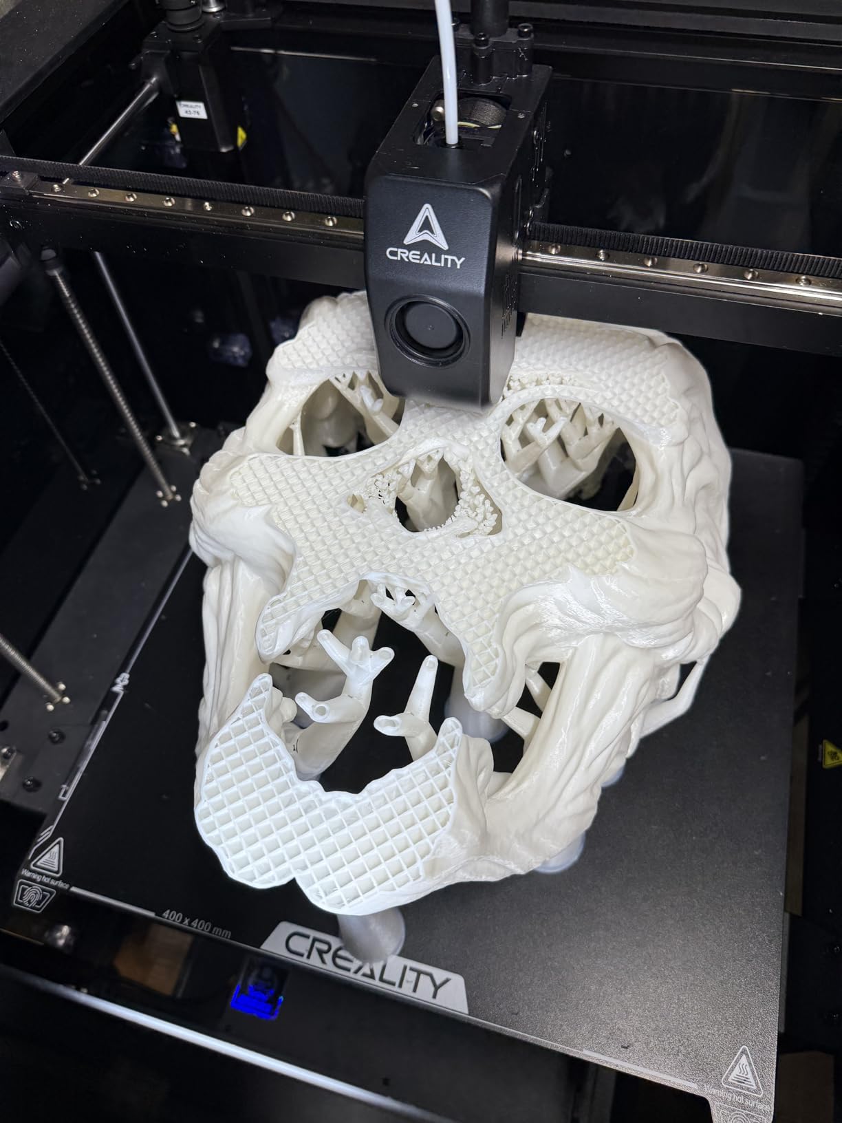 Creality Ender-5 Max 3D Printer, 400x400x400mm Large Build Volume, 700mm/s High-Speed Printing, 36-Point Auto Leveling, LAN Multi-Device Control, Professional FDM 3D Printing customer photo 1