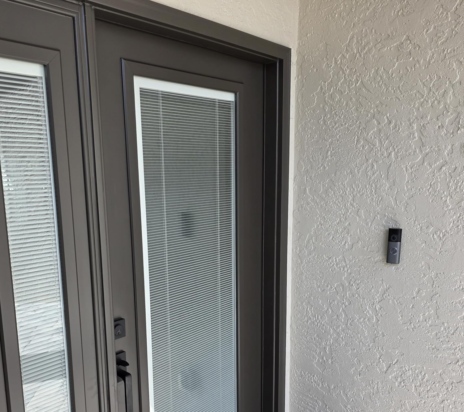 Ring Wired Doorbell Pro (newest model), Retinal 4K with wide-angle video, 10x Enhanced Zoom, and Low-Light Sight, Deep Silver customer photo 2