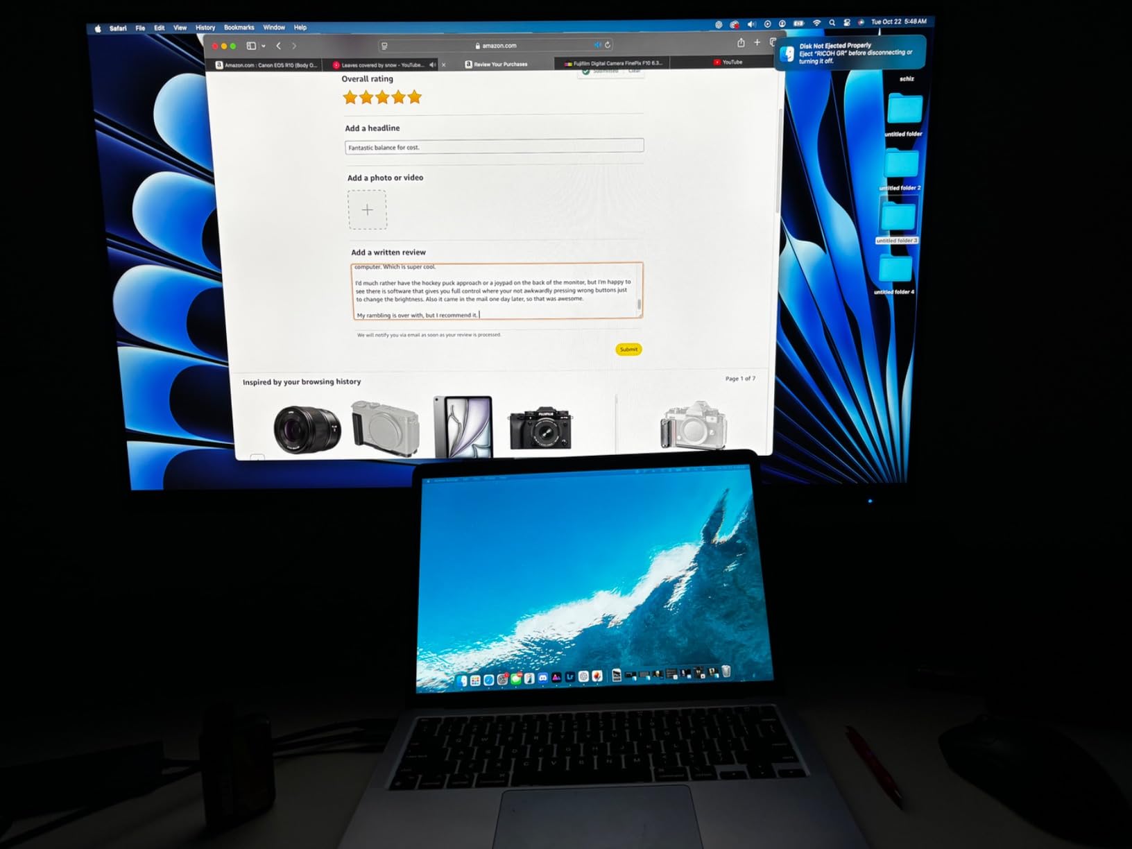 ViewSonic VP2456A 24 Inch 1080p ColorPro Monitor, IPS with 100% sRGB and Pantone Validated for Professional Graphic Design, Advanced Ergonomics, 120Hz, 90W USB C, HDMI, and DisplayPort Inputs customer photo 1