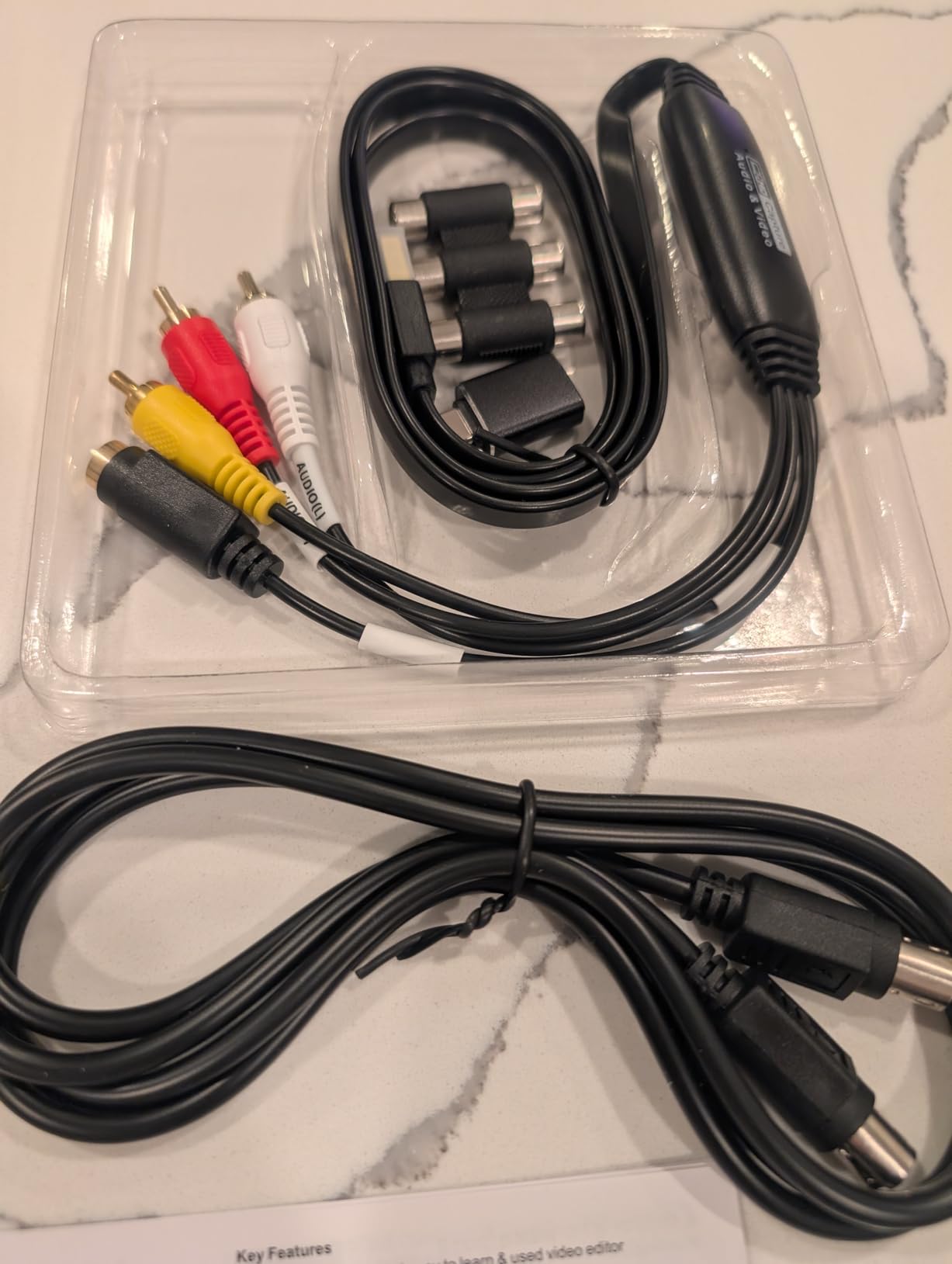 avedio links VHS to Digital Converter, USB2.0 Video Cpture Card, RCA AV to USB Audio Video Converter, 1080 Video Capture Device Convert VHS VCR DVD to Digital Adapter, Compatible with Windows, Mac OS customer photo 1