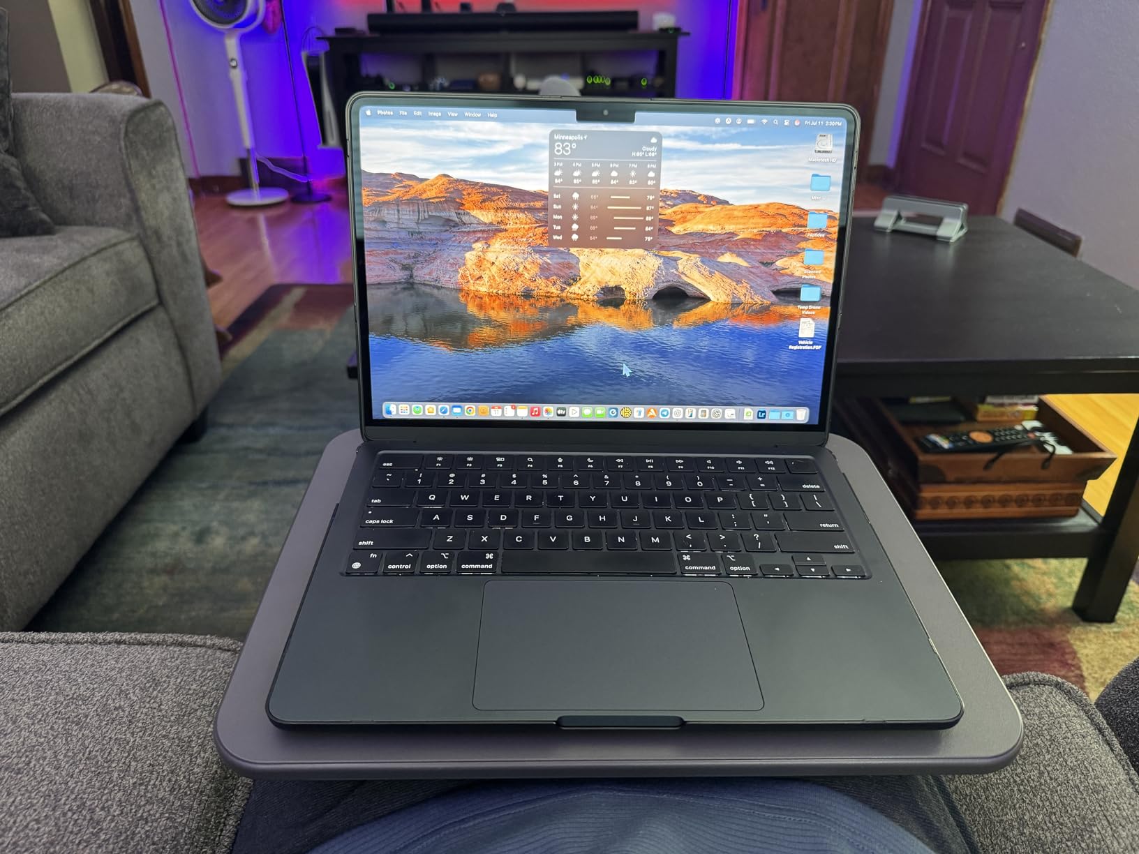 LAPGEAR Original Lap Desk - Fits Up to 17