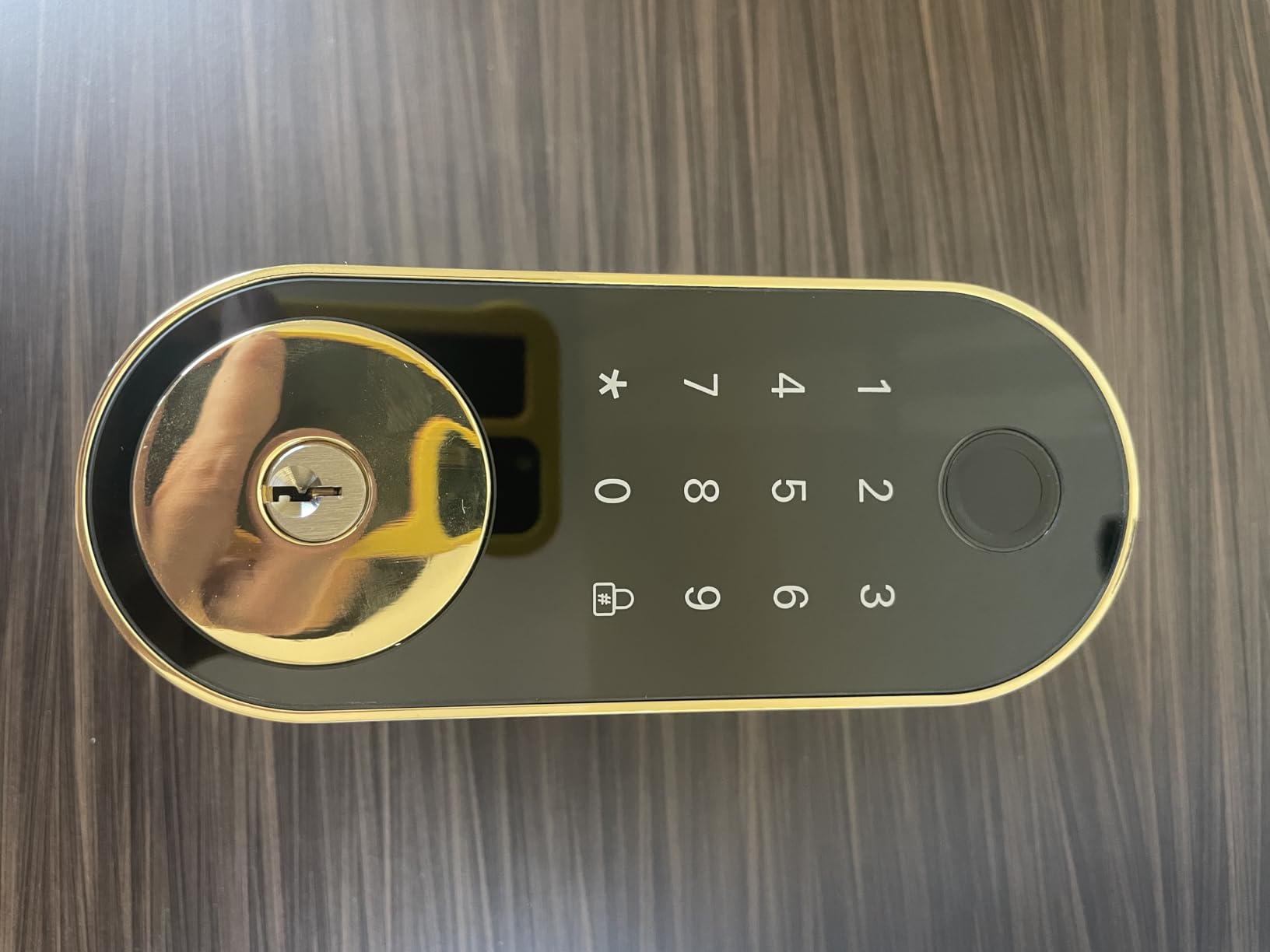 Fingerprint Smart Deadbolt with Keypad - Keyless Entry Lock for Home, Apartment, Office, Airbnb, Rental, Kids & Seniors, App & Code Access, Auto-Lock, Easy DIY Install, Compatible with Alexa & Google customer photo 2