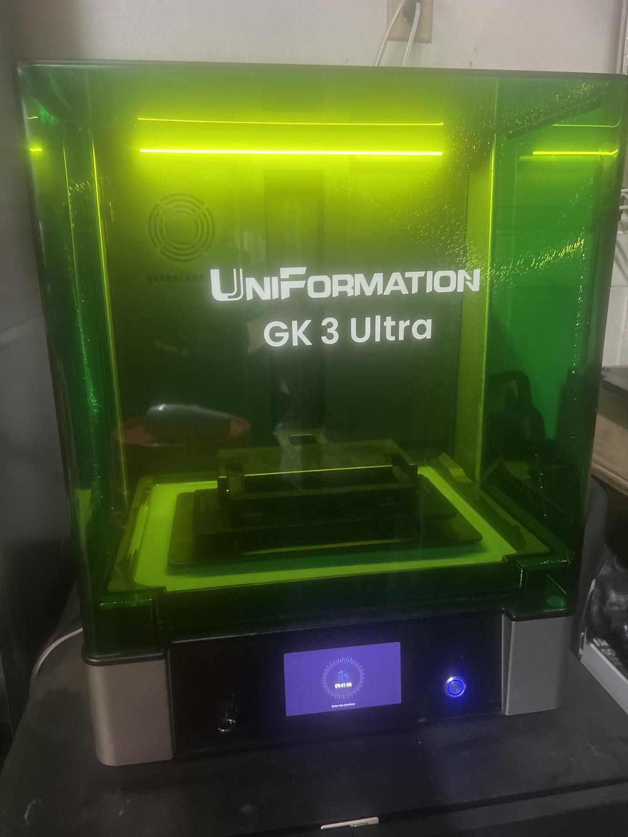 GK3 Ultra 13.5-Inch Large Resin 3D Printer 16K High-Resolution LCD 3D Resin Printer Big Build Volume 11.8x6.3x11.8in, Auto Resin Heating, Auto Feeding System for Professional 3D Printing customer photo 1