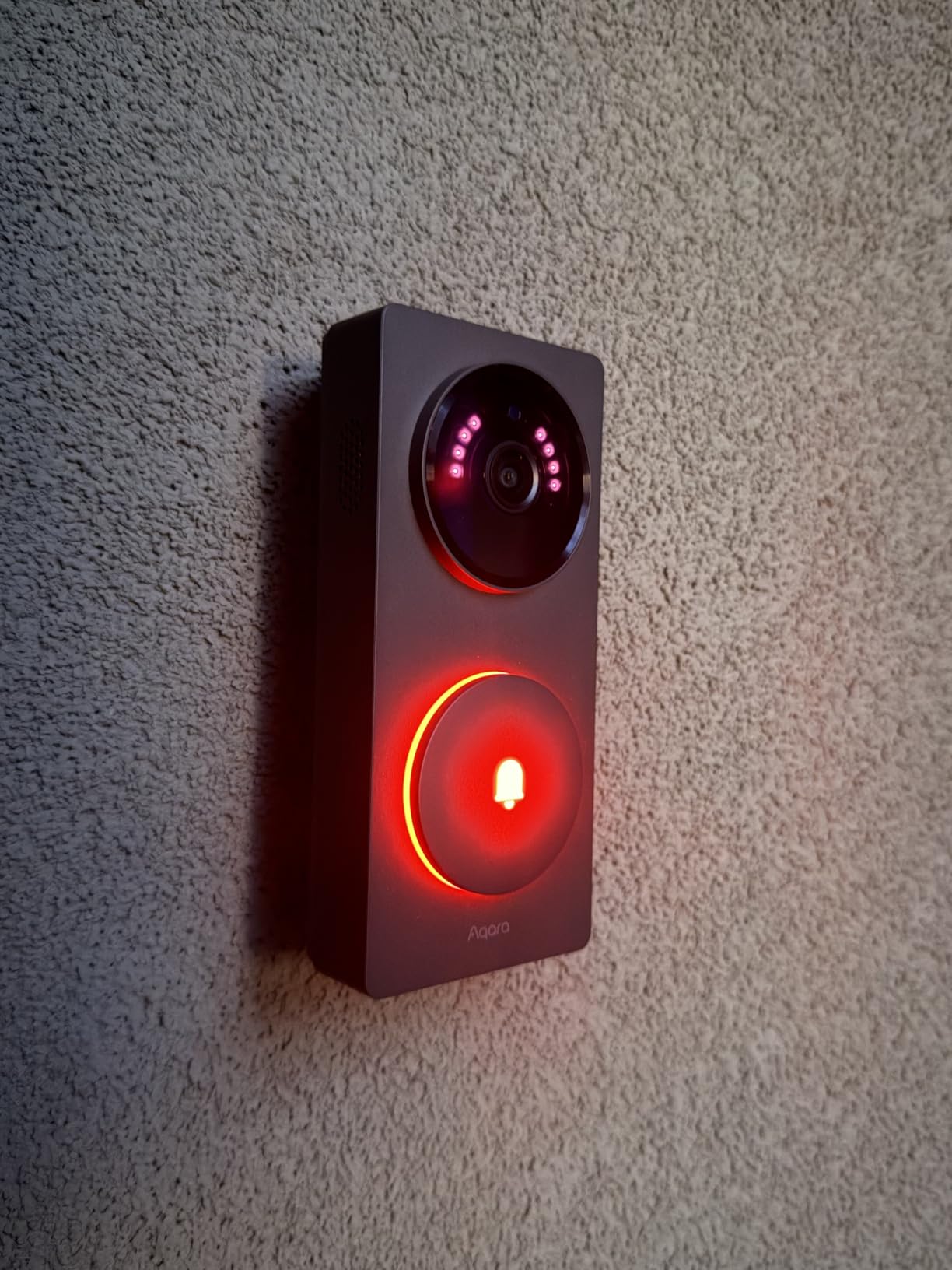 Aqara Smart Doorbell Camera G410 with Chime, HomeKit Secure Video, Black | 2K, 2-Way Audio, Built-in Matter Hub, Wireless/Wired, Supports Apple Home, Alexa, Google, Home Assistant, 2.4G/5GHz Wi-Fi customer photo 1