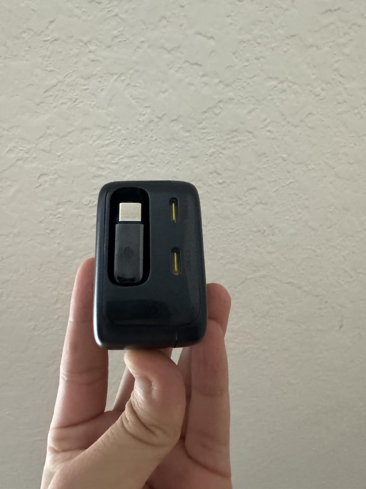 Retractable USB C Charger, 67W 3 in 1 Fast Charging Block with Foldable Plug, Enercore CJ11 PD/PPS for Galaxy S25/iPhone 17/16/15 Series/MacBook Air/Airpods 4 customer photo 2