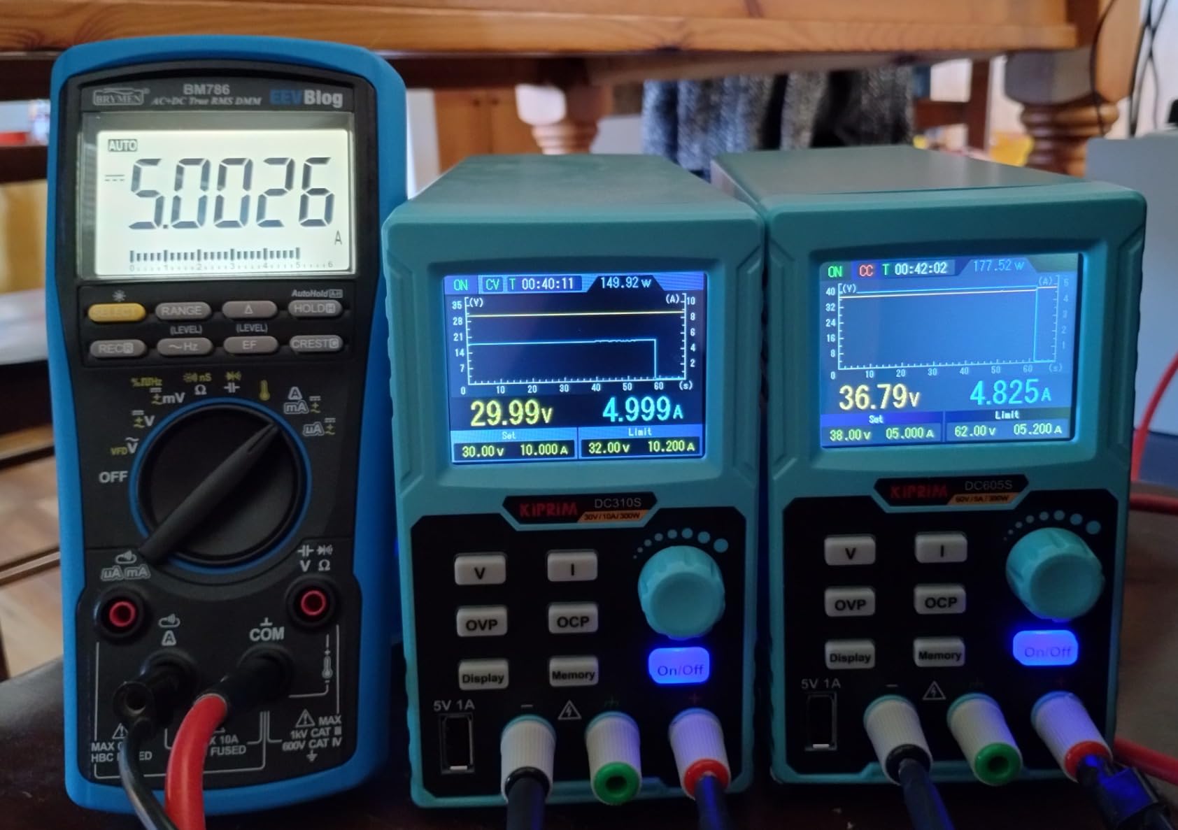 Programmable 400W DC Power Supply (0-60 V 0-20 A) 110V Input High Precision 4-Digit Multiple Protection with PC Software and USB Charging customer photo 1