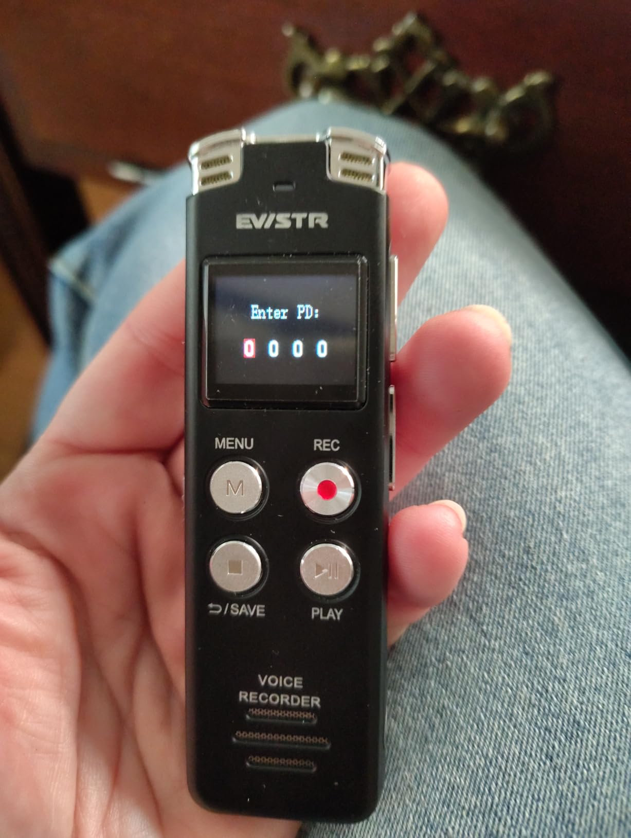 EVISTR 128GB Digital Voice Recorder Voice Activated Recorder with Playback - Upgraded Tape Recorder for Lectures, Meetings, Interviews, Audio Recorder USB Charge, MP3 customer photo 1
