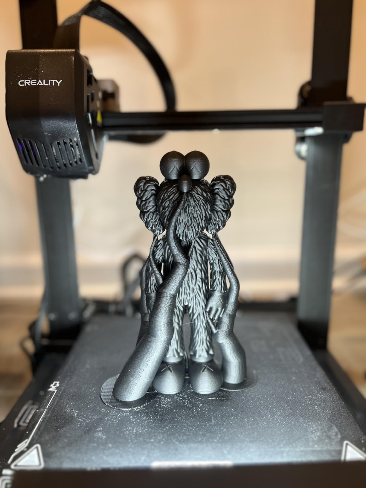 Creality Ender 3 V3 SE 3D Printer, 250mm/s Faster Print Speed CR Touch Auto Leveling Sprite Direct Extruder Dual Z-Axis Auto Filament Loading Ender 3 Upgrade 3D Printer Print Size 8.66x8.66x9.84 inch customer photo 1