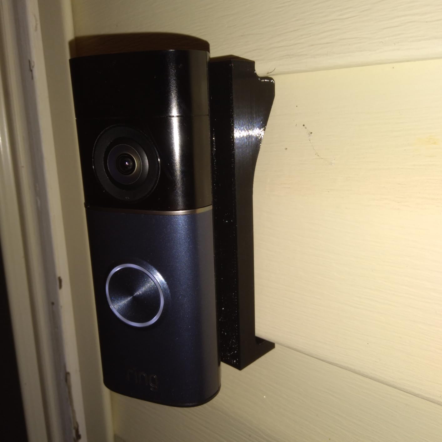Ring Wired Doorbell Plus (newest model), Retinal 2K with wide-angle video, 4x Enhanced Zoom, and Low-Light Sight, Nickel Silver customer photo 2
