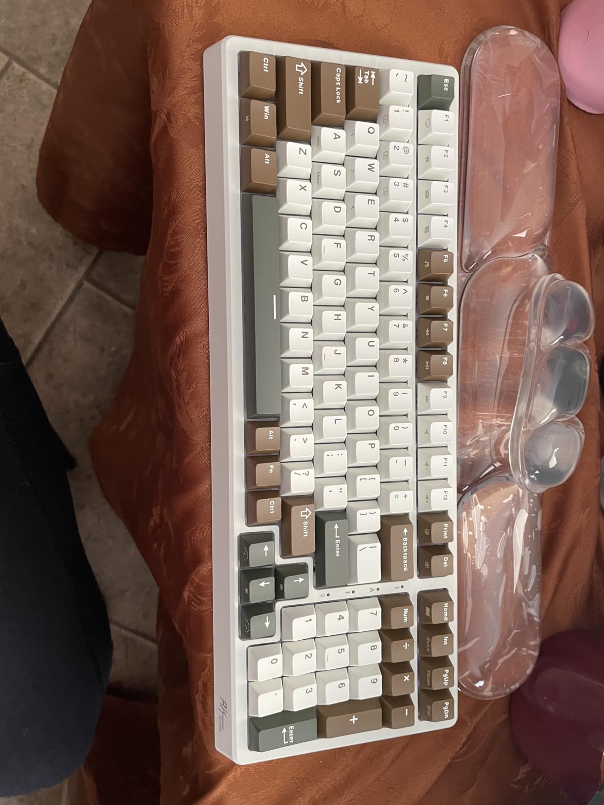 RK ROYAL KLUDGE F99 Wireless Mechanical Keyboard with Numper Pad, Tri-Mode Hot Swappable 95%100 Keys Gaming Keyboard BT/2.4G/USB-C, Pro Software, 5000mAh Battery, Customed Silent Switches customer photo 1