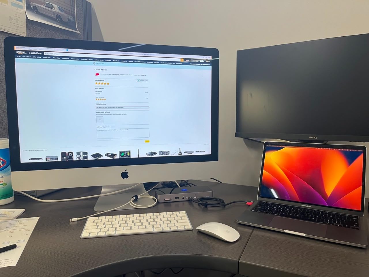 OWC 11-Port Thunderbolt 5 Docking Station, 2.5GbE, SD/Micro-SD Card Reader, Audio in/Out Jack, USB 3.2 Type-A Ports, 140W Power Delivery customer photo 1