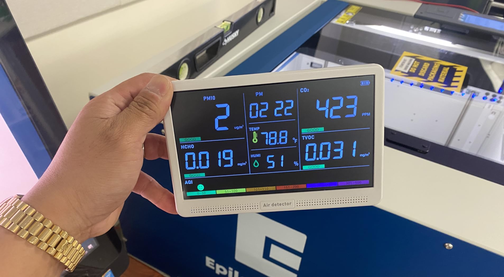 16 in 1 Air Quality Monitor Indoor 7