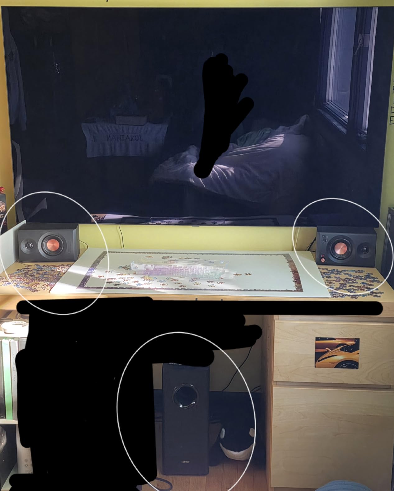 Edifier T5s Powered Active Subwoofer with 70W RMS, 8