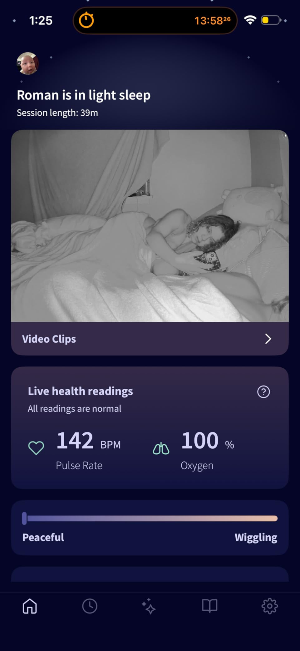 Dream Duo (Gen 3) Smart Baby Monitor All-in-One Bundle - 2K HD Video Baby Monitor with Alerts & Owlet Dream Sock Tracks Baby's Oxygen, Heart Rate & Sleep | Health Insights via App customer photo 2