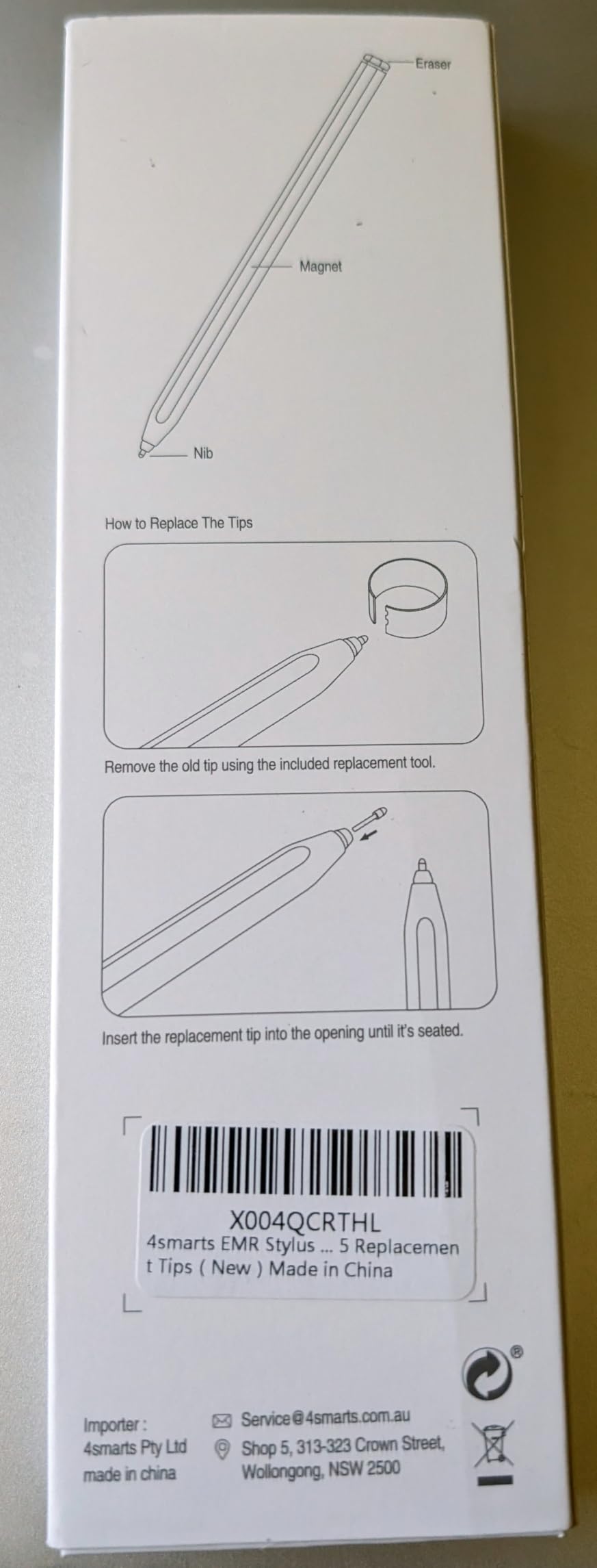 Magnetic Pro-EMR Stylus Pen with Eraser - 4096 Pressure Sensitivity, Tilt Support, Palm Rejection, 5 Tips - for Kindle Scribe, Remarkable 2, BOOX, Samsung Galaxy Tab S, Wacom EMR Tablets customer photo 2