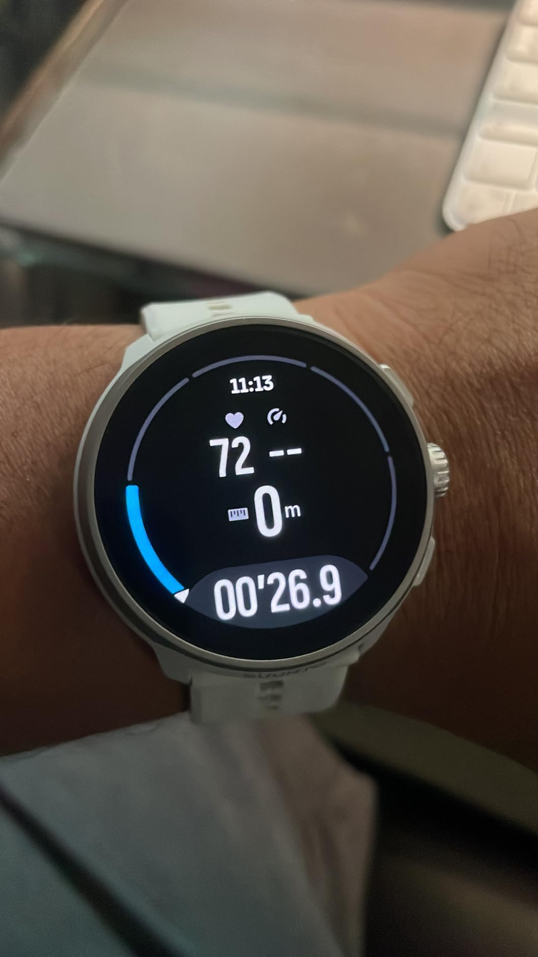 Suunto Run Running GPS Sports Watch with Silicone Strap, 1.32