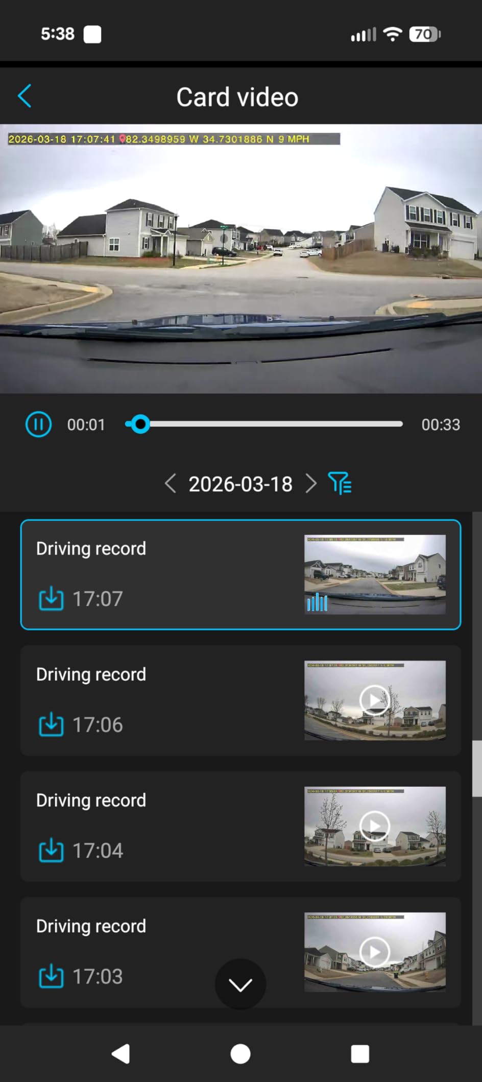 LAMTTO 4G LTE Cellular Car Security Camera Anti Theft GPS Tracker for Vehicle Safe, Dual Dash Cam Front Inside, Alarm Real-time Alerts via Cloud Storage, Remote Live-View - for Fleets & Family customer photo 1