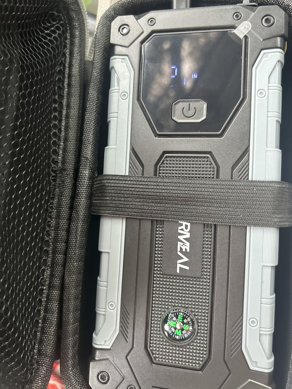 Sharmeal Car Jump Starter 5000A, Jump Starter Battery Pack for 10.0L Gas and 9.0L Diesel, 12V Portable Jump Box with LED Light customer photo 1