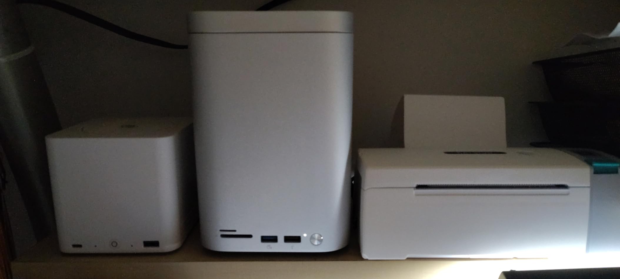 ORICO MiniTower 2 Bay RAID Enclosure Compatible NVMe SSD 10Gbps with Expansion Hub customer photo 1