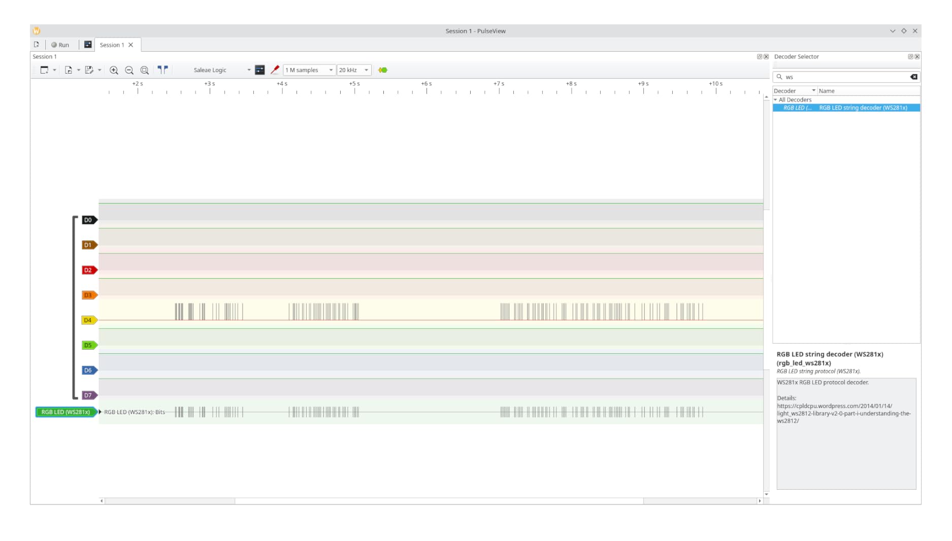 Logic Analyzer 8 Channels 24MHz USB Kit with Base Module, Breadboard Breakout Board, USB-A & Type-C Cables, Test Clips, Alligator Clips Compatible with Arduino ESP32 STEM DIY Projects customer photo 2