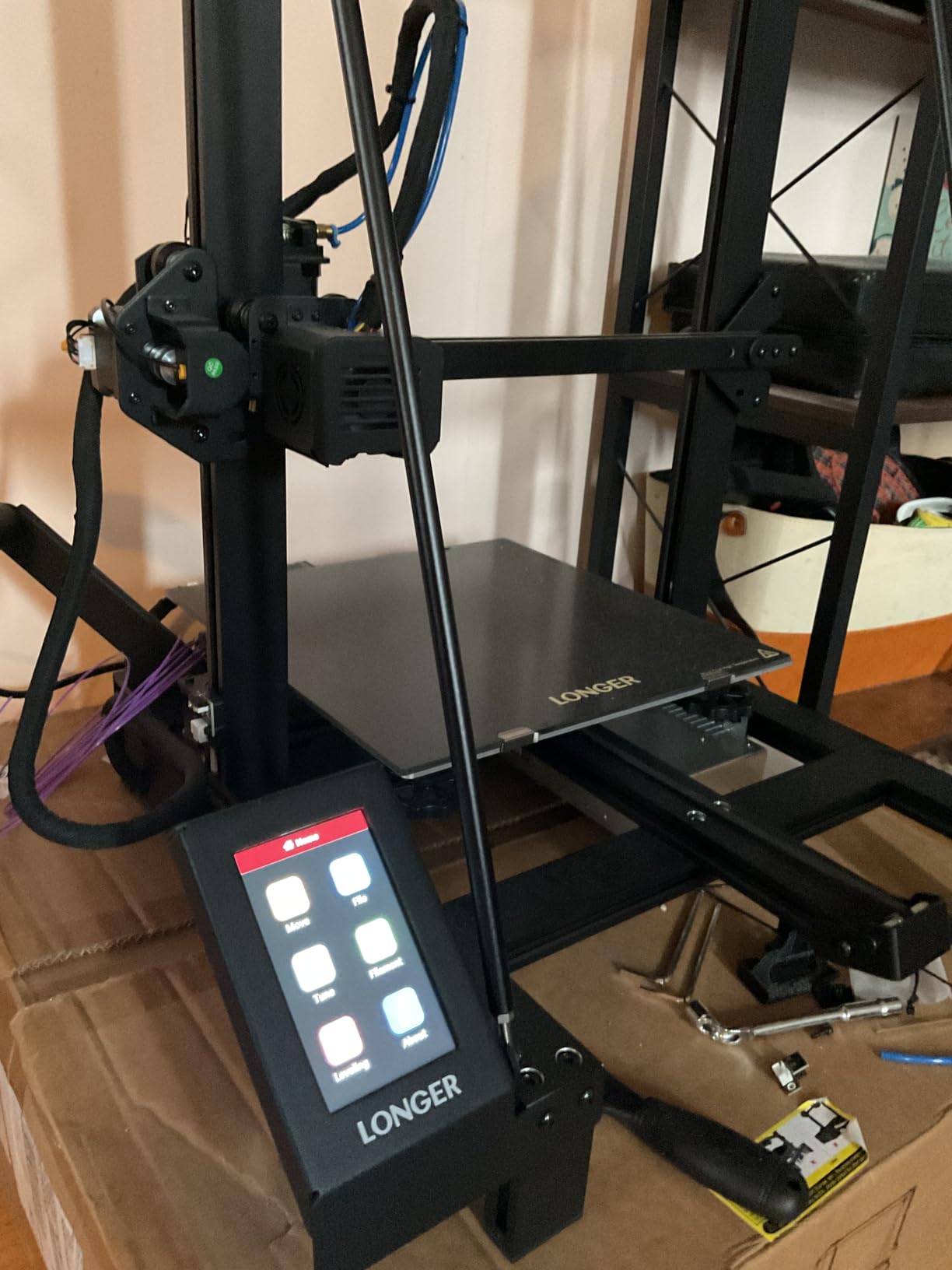 Longer LK5 Pro 3 3D Printer 11.8x11.8x15.7in Large Printing Size FDM 3D Printer Fully Open Source Motherboard Upgrade TMC 2209 with Resume Printing, 95% Pre-Assembled Ideal for Beginners customer photo 1