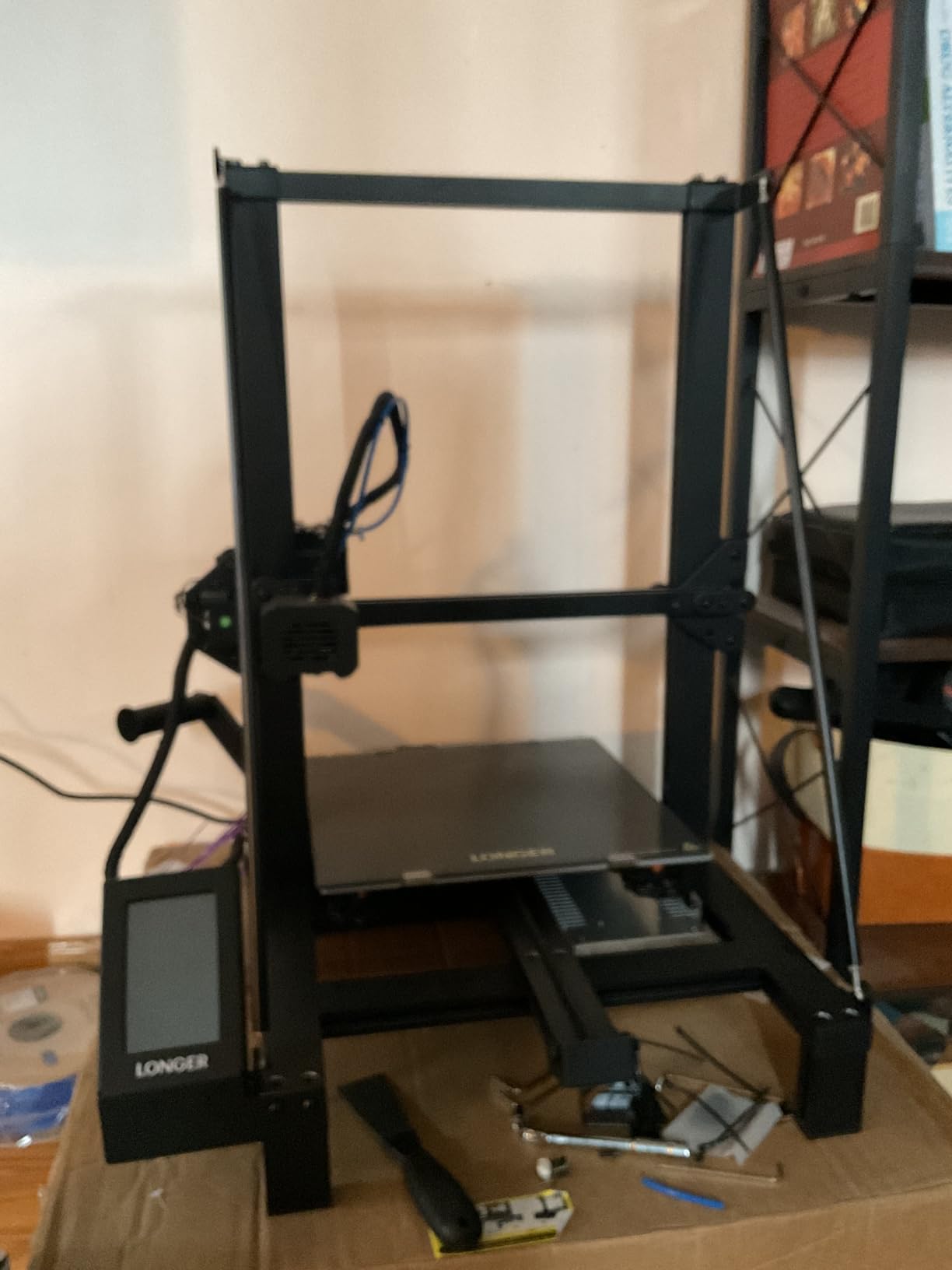 Longer LK5 Pro 3 3D Printer 11.8x11.8x15.7in Large Printing Size FDM 3D Printer Fully Open Source Motherboard Upgrade TMC 2209 with Resume Printing, 95% Pre-Assembled Ideal for Beginners customer photo 2
