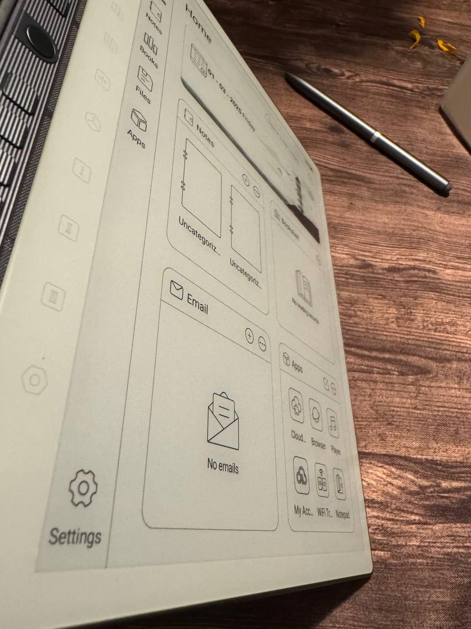 Penstar eNote 2 - The Whitest Paper Tablet | 10.3 inch 300 PPI Pen-Only Screen E-Ink Writing Tablet, Digital Notebook Includes Folio Cover & Two B5 Pens customer photo 2