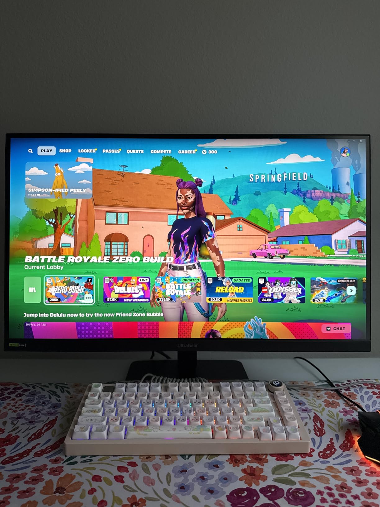 LG 27G640A-B 27-inch Ultragear QHD (2560 x 1440) IPS Gaming Monitor, 300Hz, 1ms, NVIDIA G-Sync, AMD FreeSync Premium, VESA DisplayHDR 400, HDMI 2.1, USB Type-C, Tilt/Height/Swivel/Pivot Stand customer photo 2