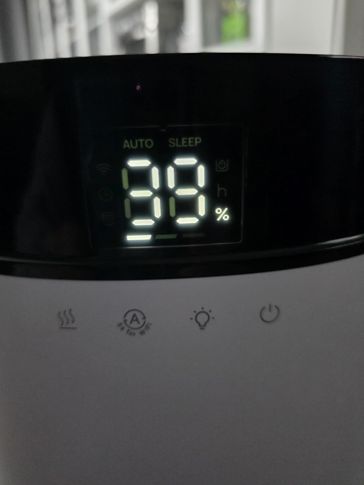 DREO 16L Smart Humidifier Large Room 1000 ft², 130H Cool Mist Air Humidifiers for Bedroom Plants Baby, Top Fill, Remote/Touch/Voice & APP Control, Clean Tank Technology, 30dB, RGB Light, HM755S White customer photo 2