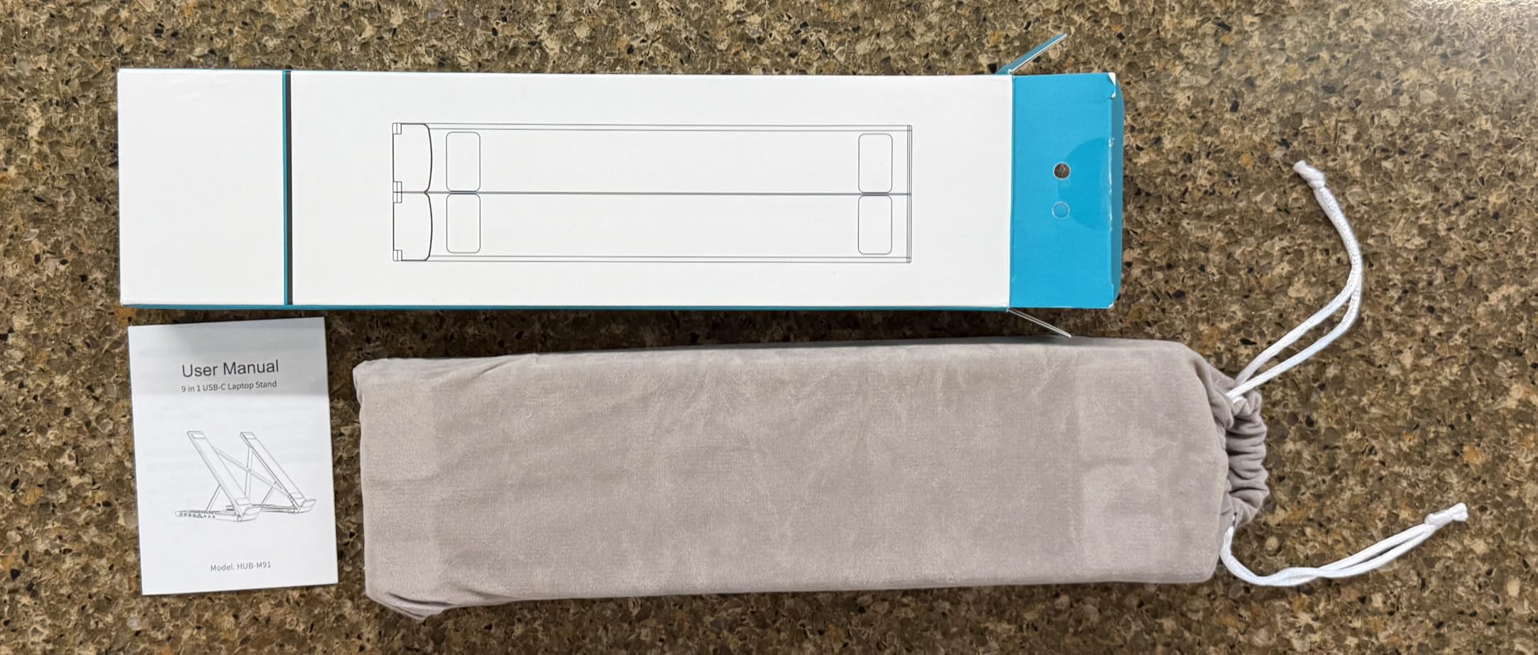 USB C Laptop Docking Station Stand, Dual Monitor 4K@60Hz, 9 in 1 USB C Hub with 2 HDMI, 2 USB 3.0, PD 100W, Universal Dock Station for MacBook Pro/Air/Dell/HP/Surface/Lenovo customer photo 2