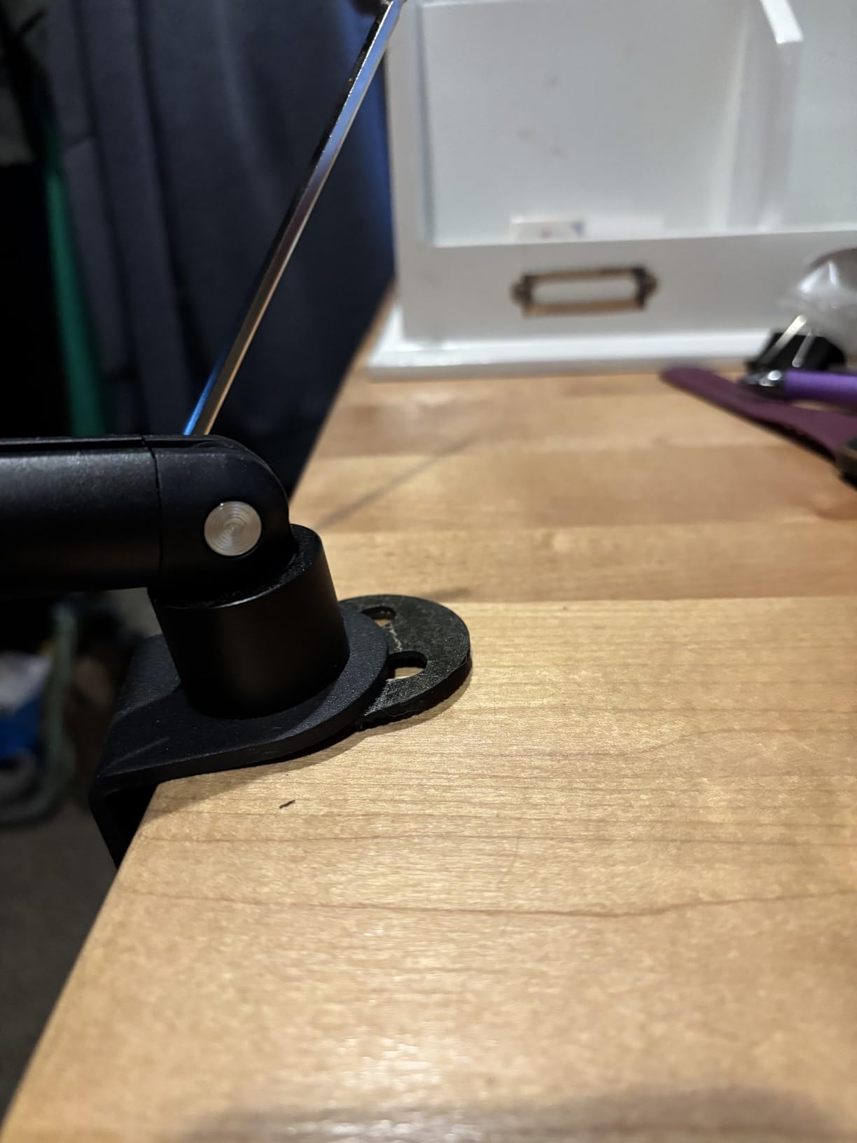 iPad Holder for Desk, Adjustable Tablet Arm iPad Desk Mount with C-Clamp, 30