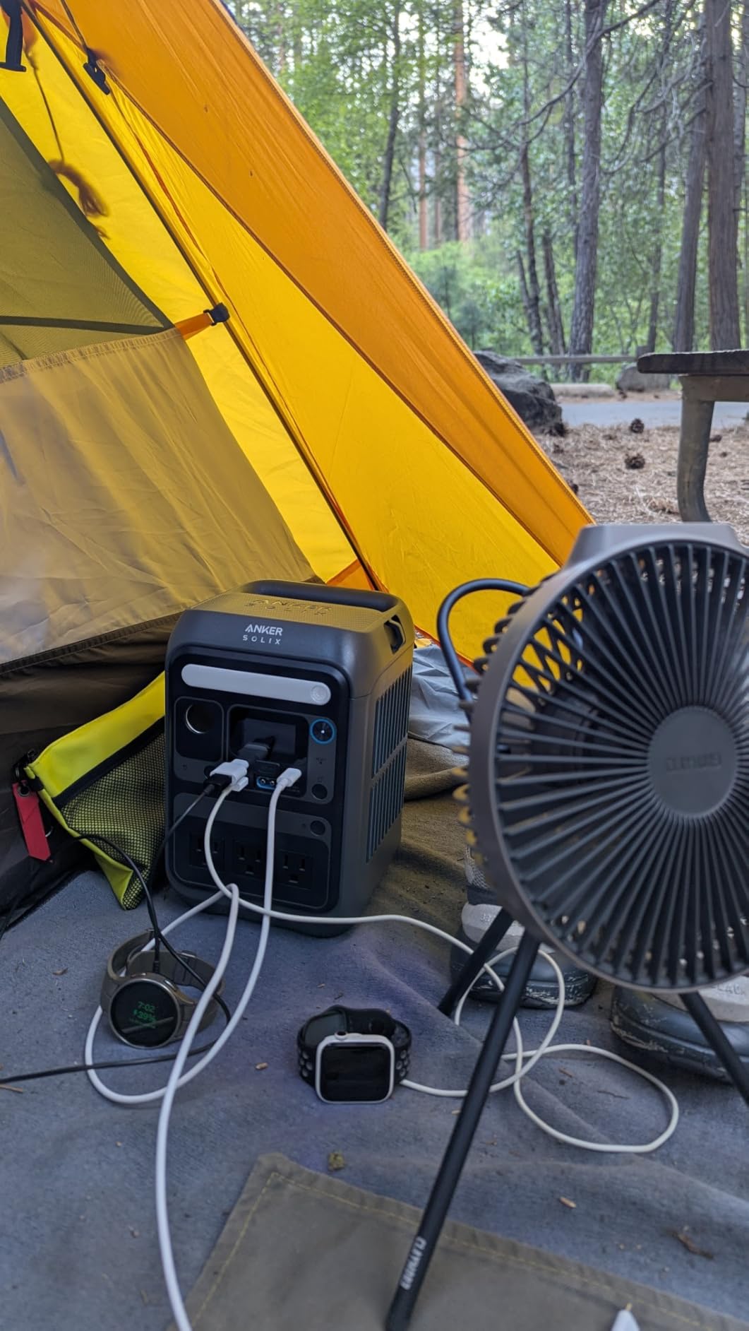 Anker SOLIX C1000 Gen 2 Portable Power Station, 2,000W Solar Generator, 1,024Wh LiFePO4 Battery, Full Charge in 49 Min, for Home Backup, Power Outages, and Camping customer photo 2