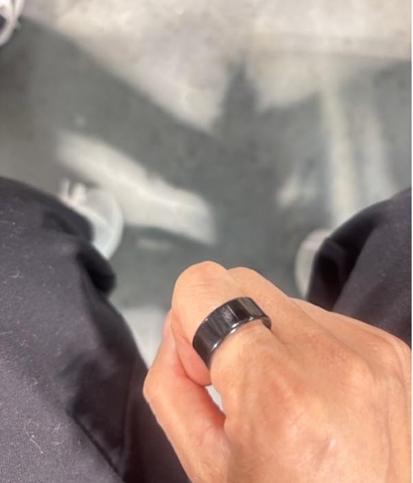 Mirlray Smart Ring for Women & Men, Smart Ring Health Tracker, Blood Oxygen & Heart Rate Monitor, Long Lasting Battery Sleep Ring, Waterproof Fitness Ring customer photo 1