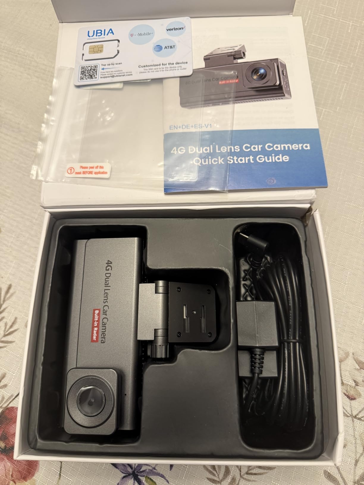 4G LTE Dash Cam with SIM Card, Remote Viewing & Live Streaming Car Security Camera Front & Cabin, 24/7 Parking Mode, AI Motion Alerts, 2-Way Talk, Anti-Theft & Vandalism for Fleet & Family, SD/Cloud customer photo 2