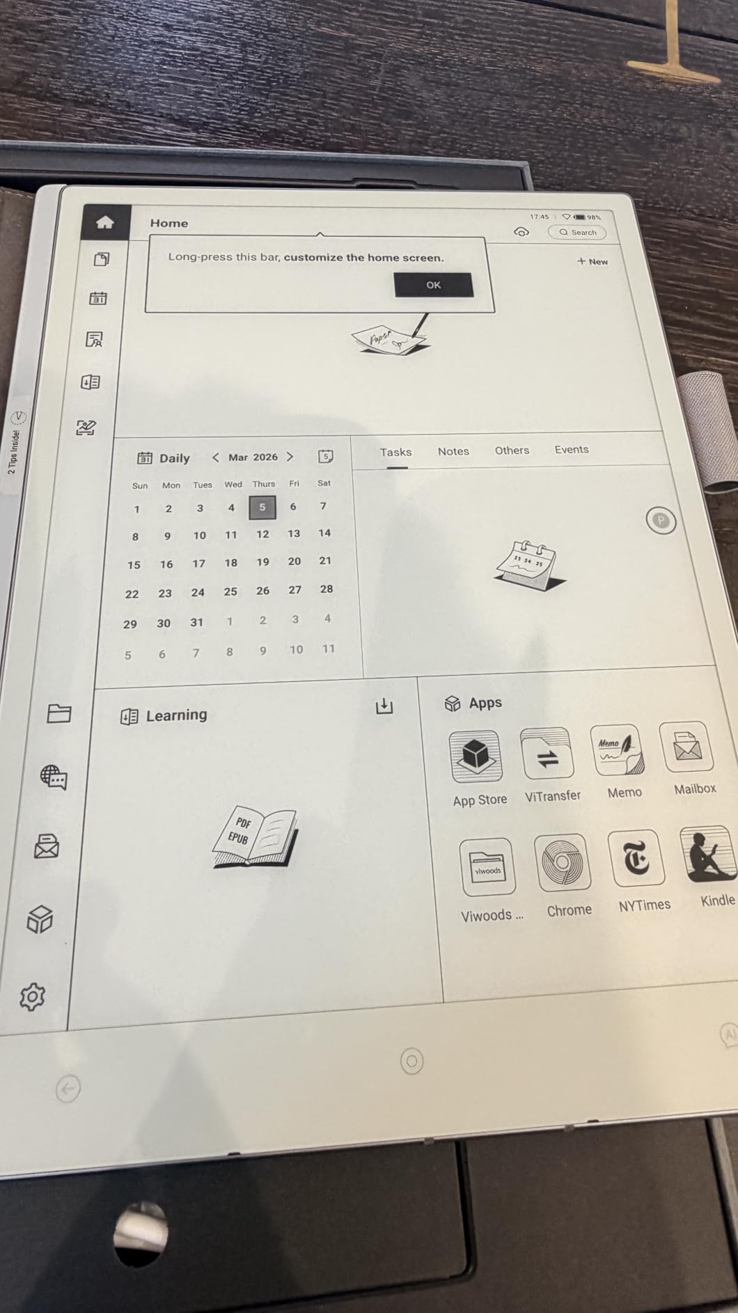 VIWOODS AiPaper Bundle - 10.65 inch 300PPI Carta 1300 E-Ink Tablet customer photo 1