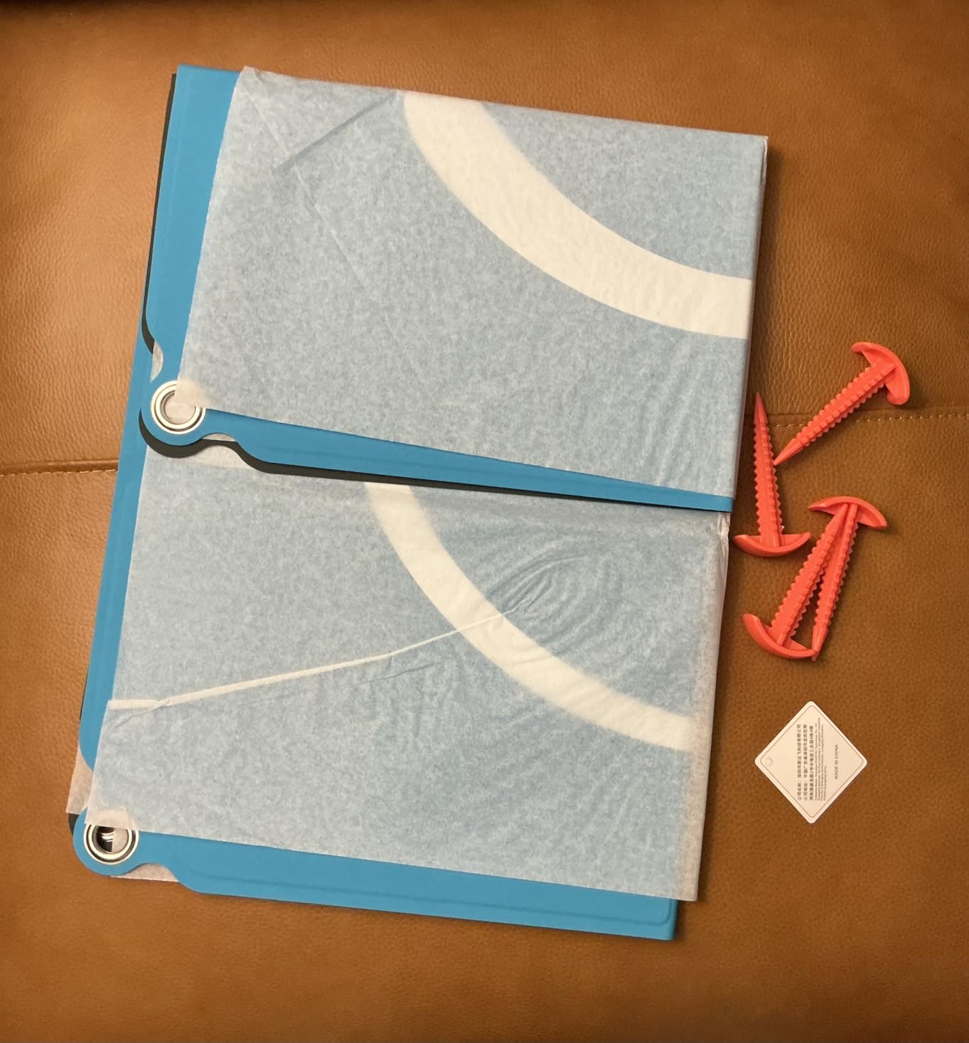 STARTRC PHOTO Drone Landing Pad Foldable 2x3 Fast-Fold, (22in/55cm) Double-Sided Waterproof Launch Pad, Weighted Helipad for DJI Mini 4 Pro/Mini 4k/Neo/Mini 3/5pro/Mini 2 se/Avata 2/Flip Drone Accessories, Blue-Gray customer photo 1