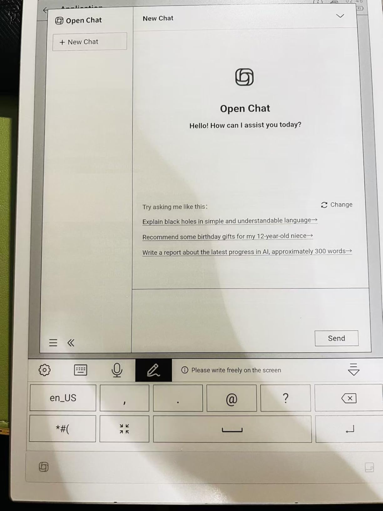 iFLYTEK AINOTE 2 - 10.65 inch E-Ink Tablet with AI Note-Taking customer photo 1