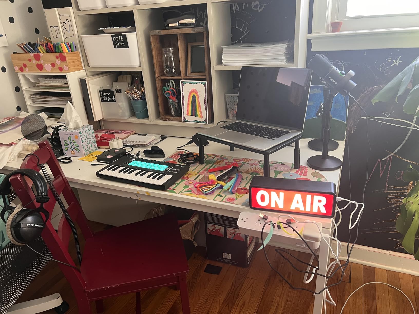 MAONO PD200W Hybrid Wireless Podcast Equipment Bundle for 2 - XLR USB Dynamic Microphone Kit with 2 Desktop Stand, Software, Noise Cancellation customer photo 1