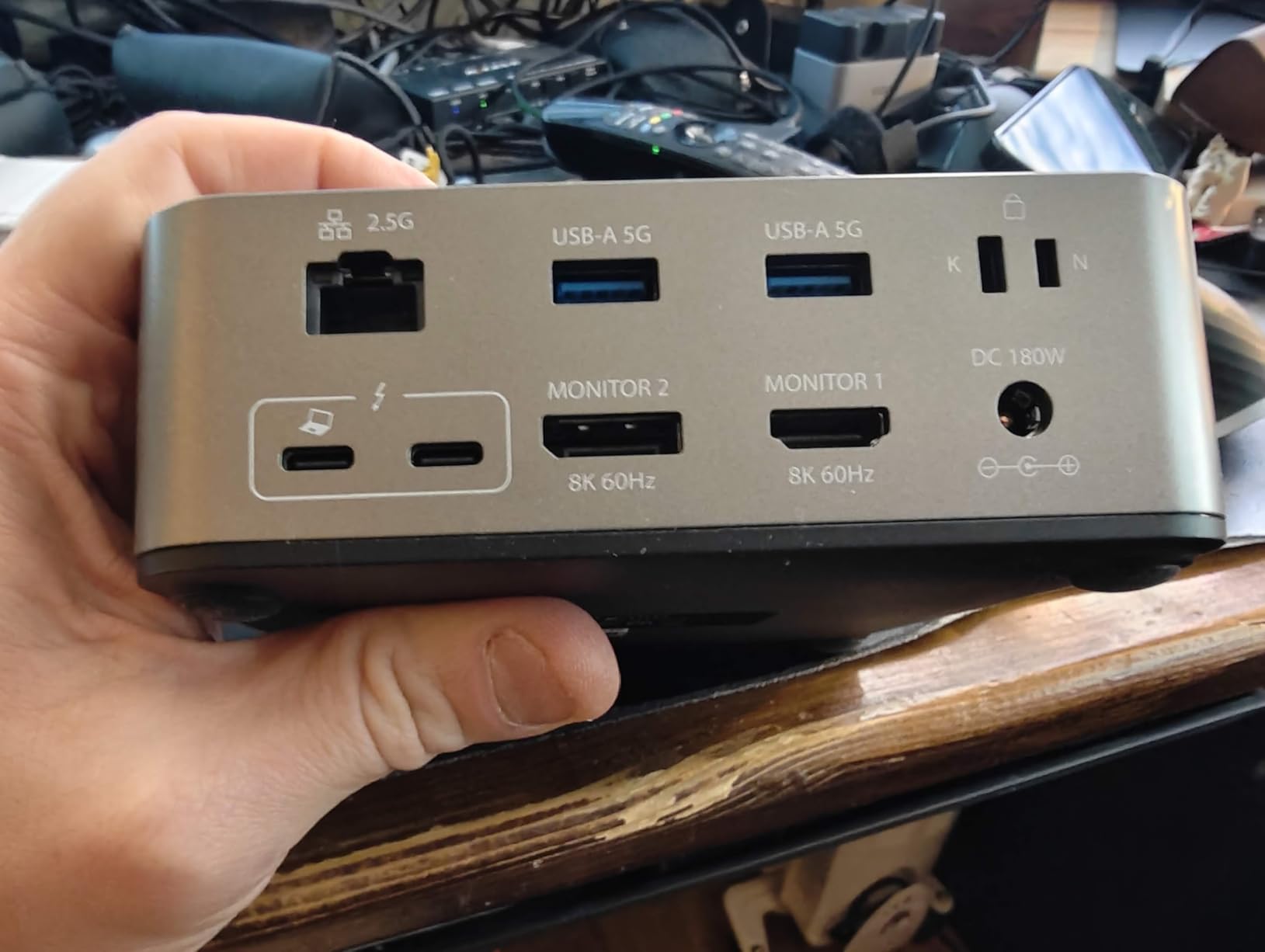 StarTech Thunderbolt 5 Dock, Dual 8K 60Hz, Triple 4K for Windows, Up to Dual 6K 60Hz for Mac - TB5 & USB4 Docking Station with 120Gbps max Transfer, 140W PD, 30W Phone, USB 10Gbps customer photo 1