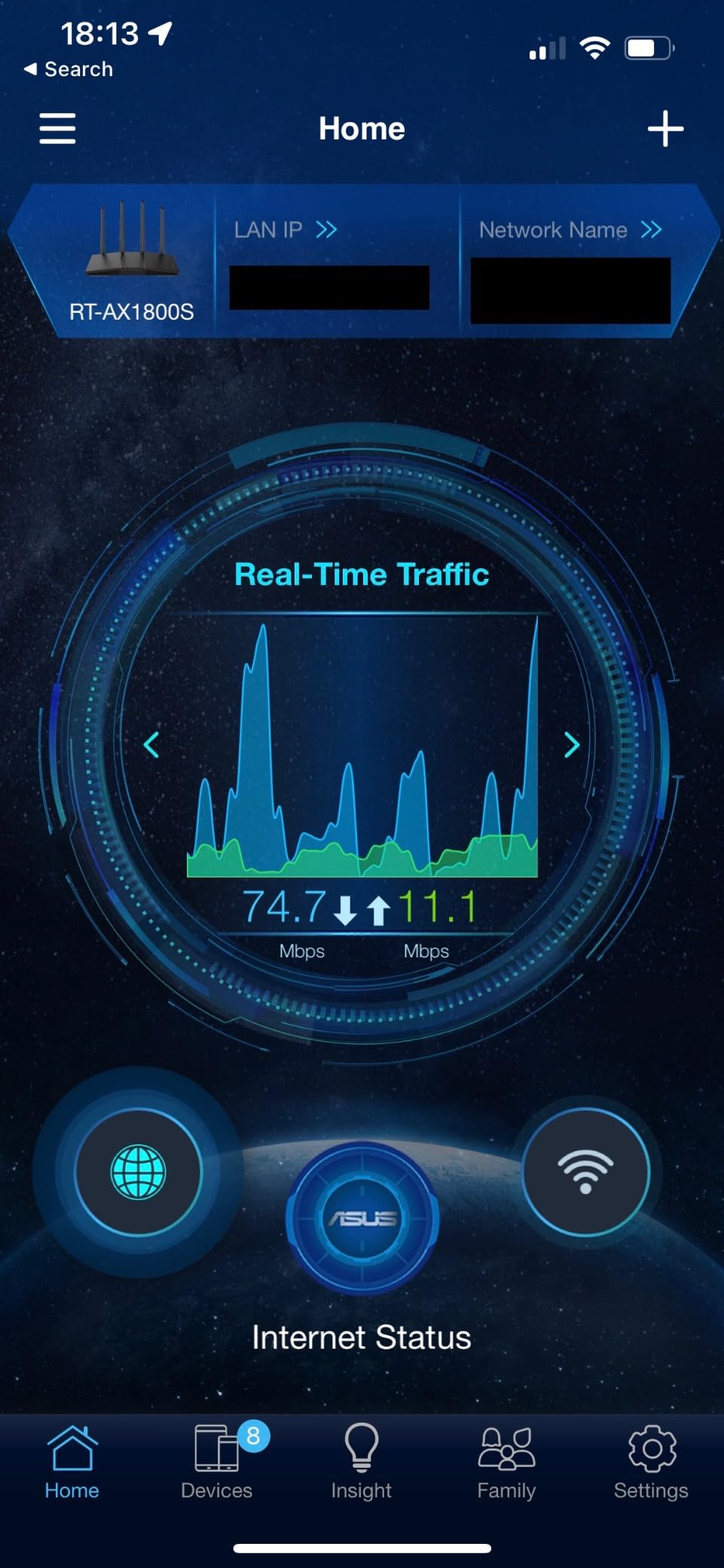 ASUS RT-AX50 Go Dual-Band WiFi 6 Portable Travel Router, 1500 Mbps, 4G/5G Tethering, Public WiFi (WISP) Mode, VPNs, RV/Cruise/Mobile, USB-C Powered, Pocket Size, Easy Setup customer photo 2