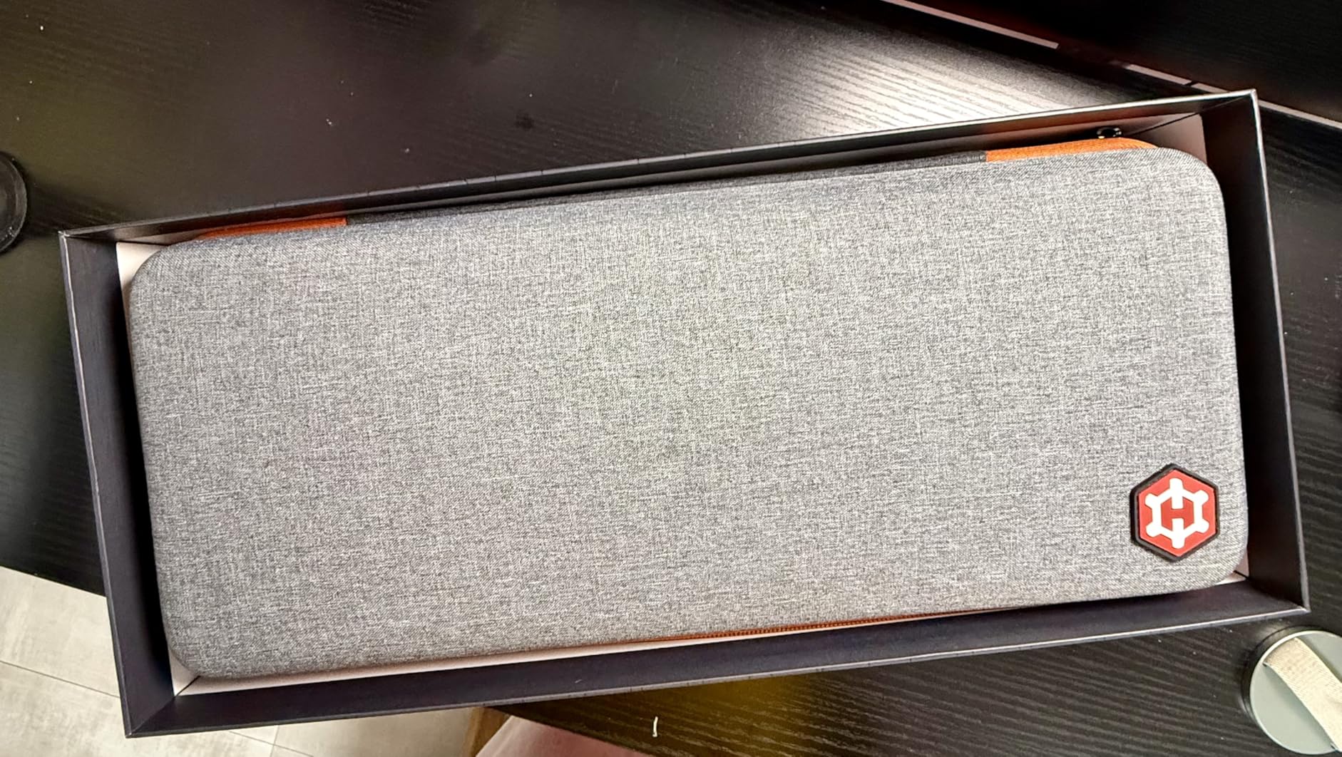 Hexgears F2 - Aluminum Custom Mechanical Keyboard, Split Alice 83 Key Layout Ergonomic Keyboard, Hot Swappable Slient Linear Switch, BT5.0/2.4GHz/USB-C, RGB Backlit with Wrist Rest for Win/Mac customer photo 1