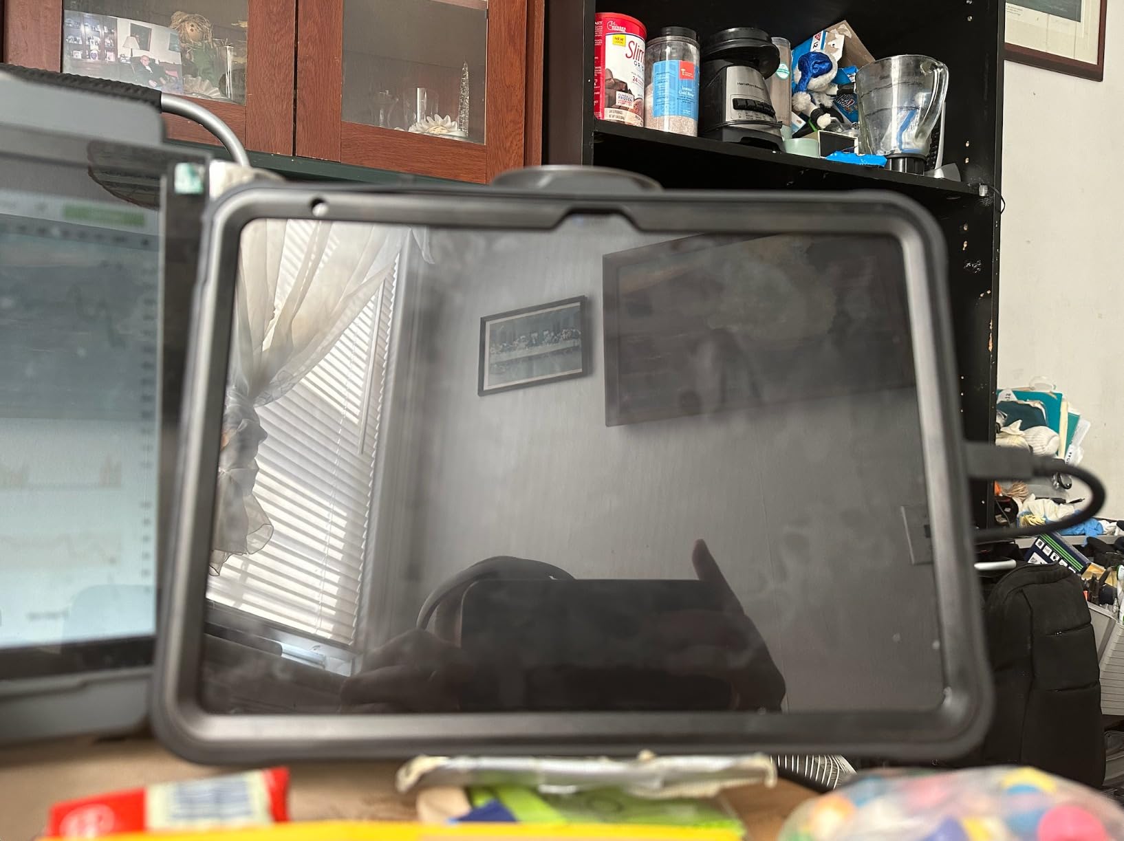 ZOEGAA 4-way 360° Privacy Screen For 14 Inch 16:10 Laptop - Removable Anti Glare And Blue Light customer photo 1