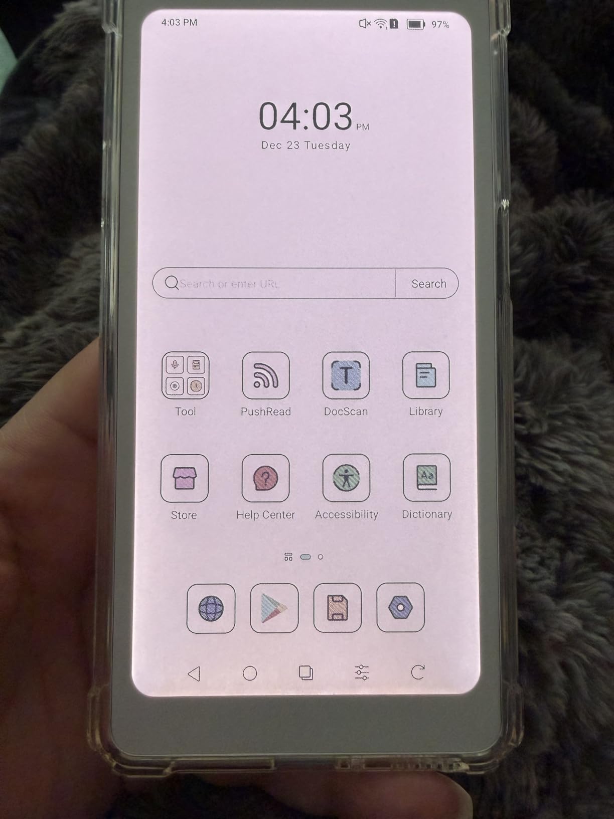 BOOX Palma2 Pro Mobile ePaper eBook Reader 8G 128G 150PPI in Color Mode (White) customer photo 2