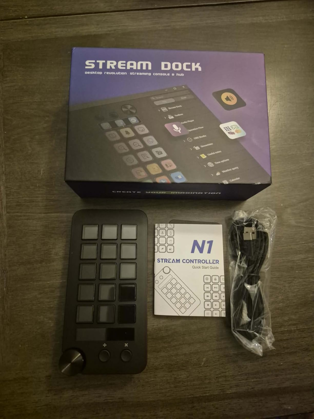Streaming Deck for Live Streamers,Game Commands Keyboard for Gamers,Macro pad for Content Creators,Soundboard Keypad for OBS and YouTube,ThreeModes(ShortcutKeys,Calculator,Numeric Keypad) customer photo 2