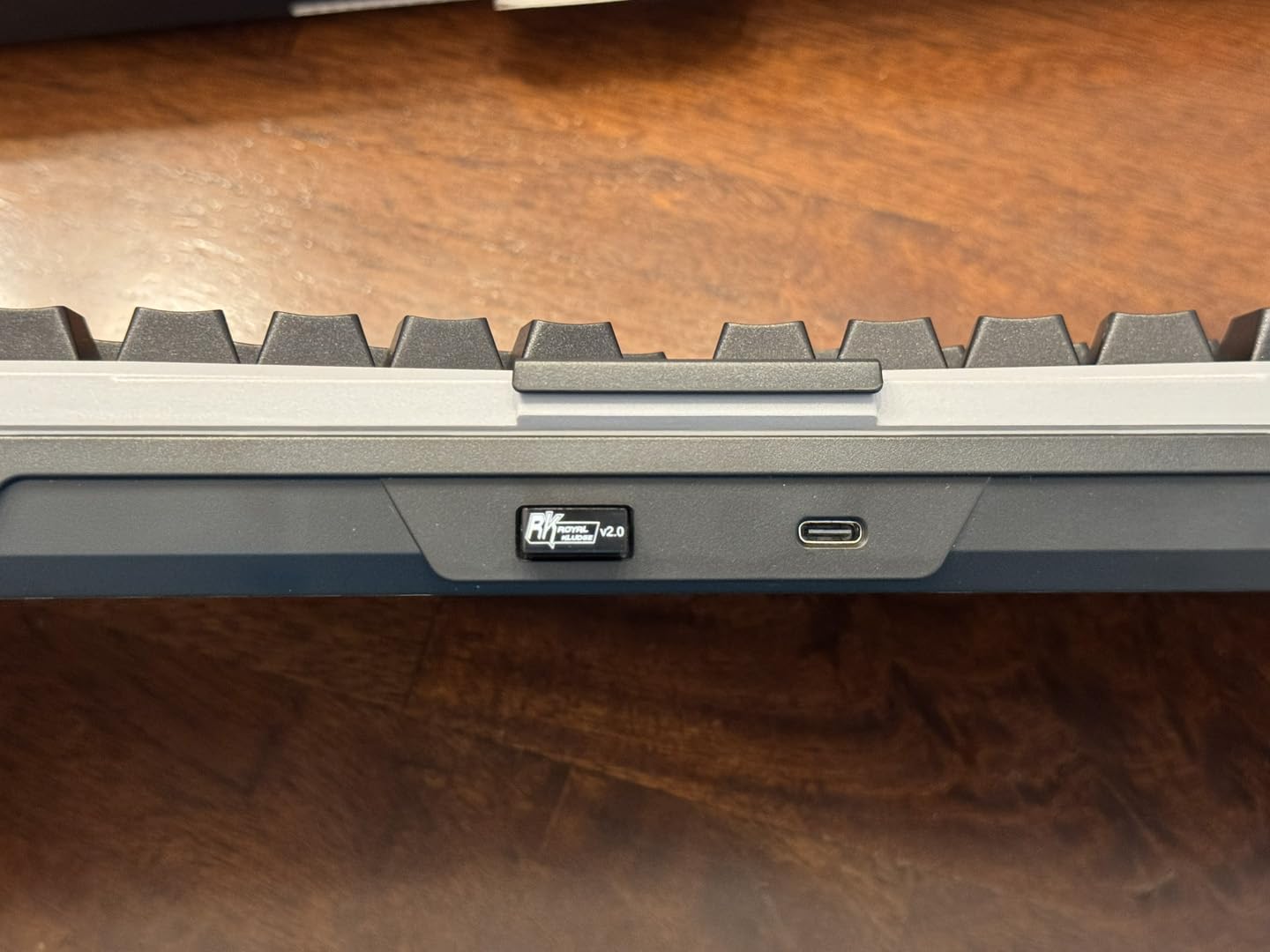 RK ROYAL KLUDGE A72 Alice Ergonomic Wireless Mechanical Keyboard w/Knob/Macro Keys/Touchable Nameplate, Tri-Mode 68% 72-Key Gasket Keyboard BT/2.4G/USB-C, Hot Swap, Win/Mac Software, 7500mAh Battery customer photo 1