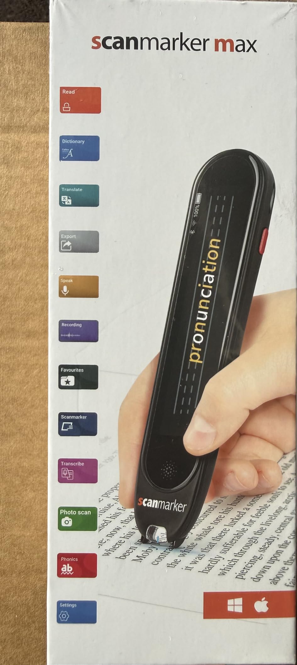 Scanmarker Max Reading Pen - Designed for Classroom Support with Phonics Assistance customer photo 1