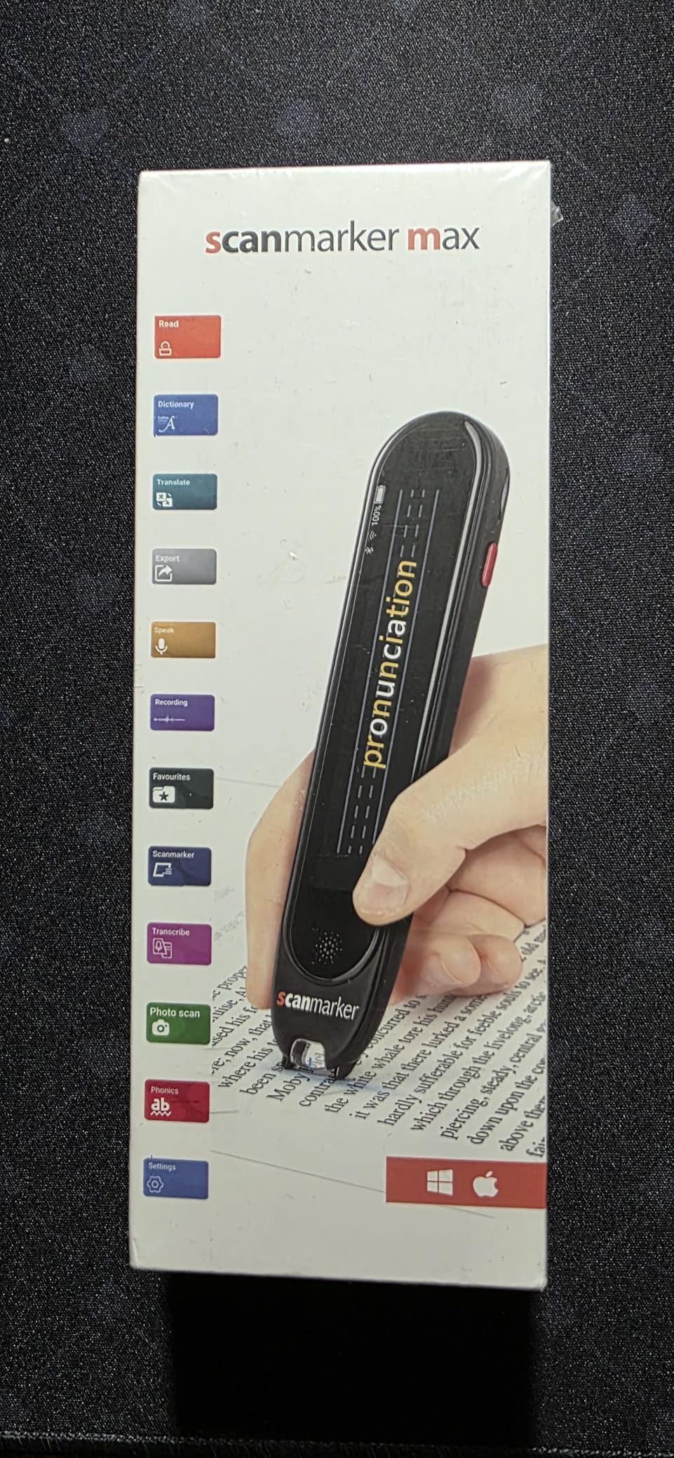 Scanmarker Max Reading Pen - Designed for Classroom Support with Phonics Assistance customer photo 2
