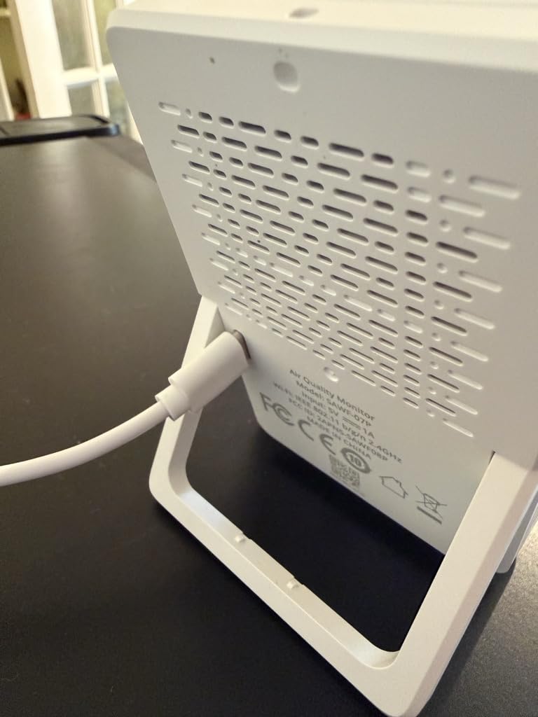 SONOFF Smart Indoor Air Quality Monitor with PM2.5, PM10, Temperature & Humidity Sensor, Real-Time Display & Alarm, Matter-Compatible, 2.4GHz WiFi, 3.73-inch Screen, for Bedroom, Nusery Room customer photo 2