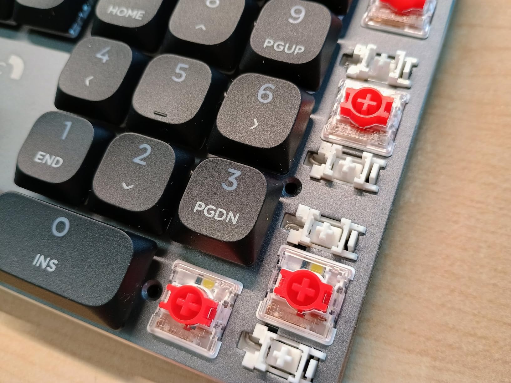 ProtoArc Wireless Mechanical Keyboard, K310 Pro Backlit Bluetooth Aluminum Keyboard, 2.4G+Dual BT, Linear Red Switches, Programmable Keys, Low Profile Keys, Full Size, Rechargeable, Multi-Device customer photo 1