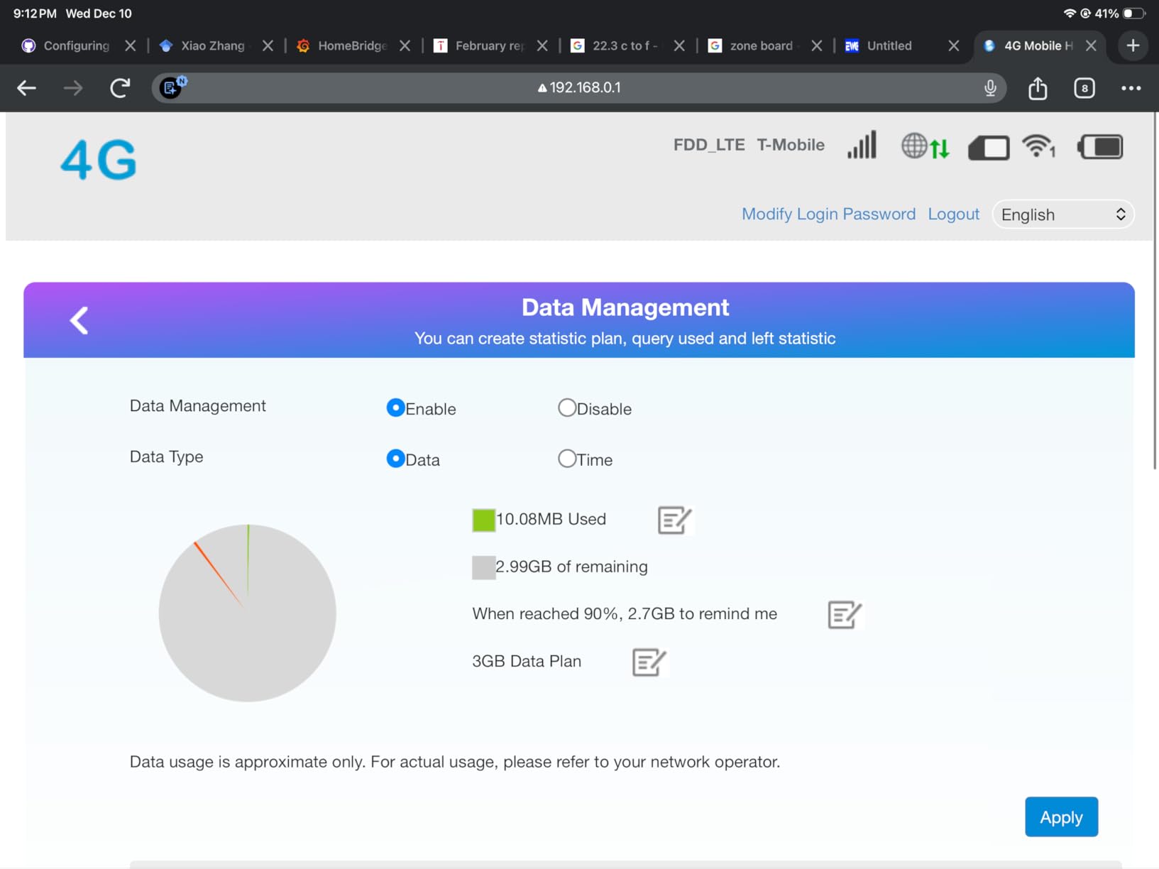 4G LTE Mobile Hotspot Router, Portable WiFi Hotspot for Travel, WiFi 6 Router 3000mAh/300Mbps High Speed Hotspot Device Support 12 Users, Camping, Motorhomes, Office-ice White customer photo 1